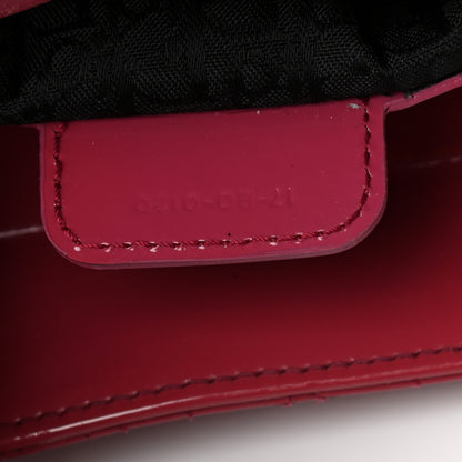 Christian Dior Patent Cannage Large Lady Dior Pink 9 of 9