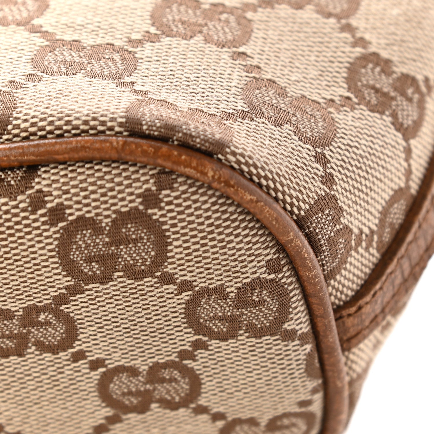 Gucci Monogram Boat Pochette Brown 13 of 19