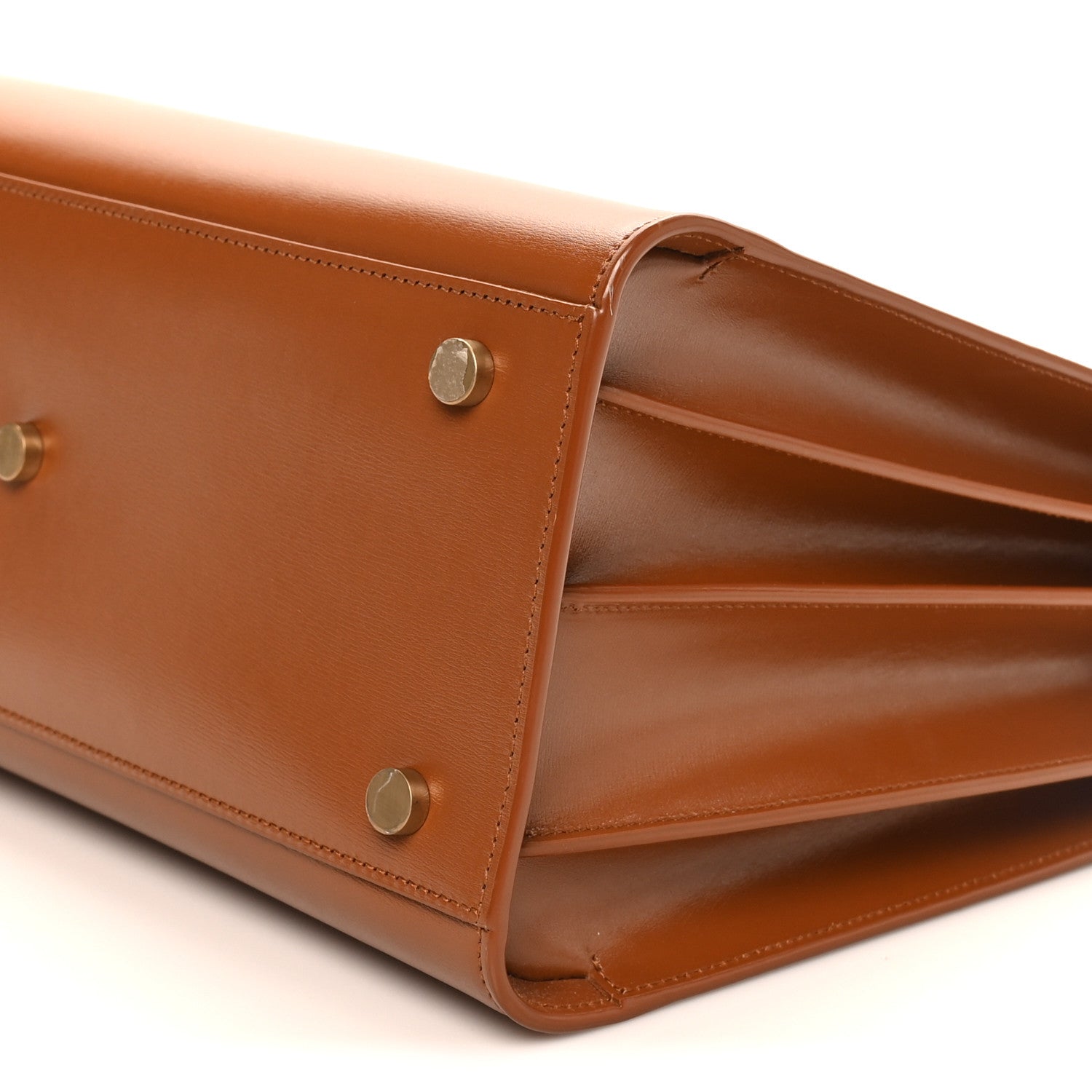 Saint Laurent Calfskin Small Sac De Jour Brown 10 of 10