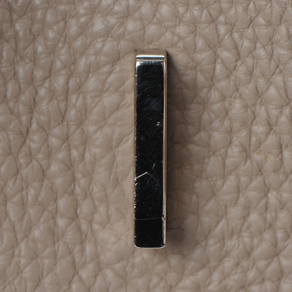 Hermes Taurillon Clemence Birkin 35 Gris Tourterelle 14 of 34