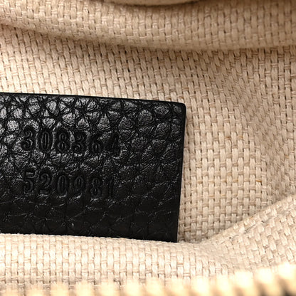 Gucci Pebbled Calfskin Small Soho Disco Bag Black 7 of 12