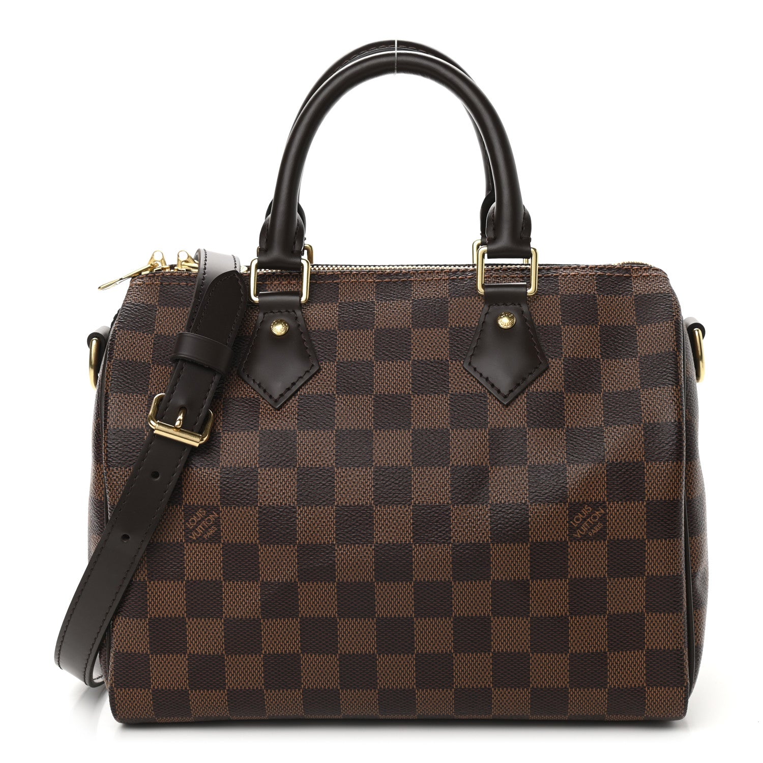 Louis Vuitton Damier Ebene Speedy Bandouliere 25 1 of 9