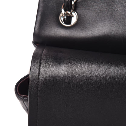 Chanel Lambskin Quilted Jumbo Double Flap Black 10 of 16
