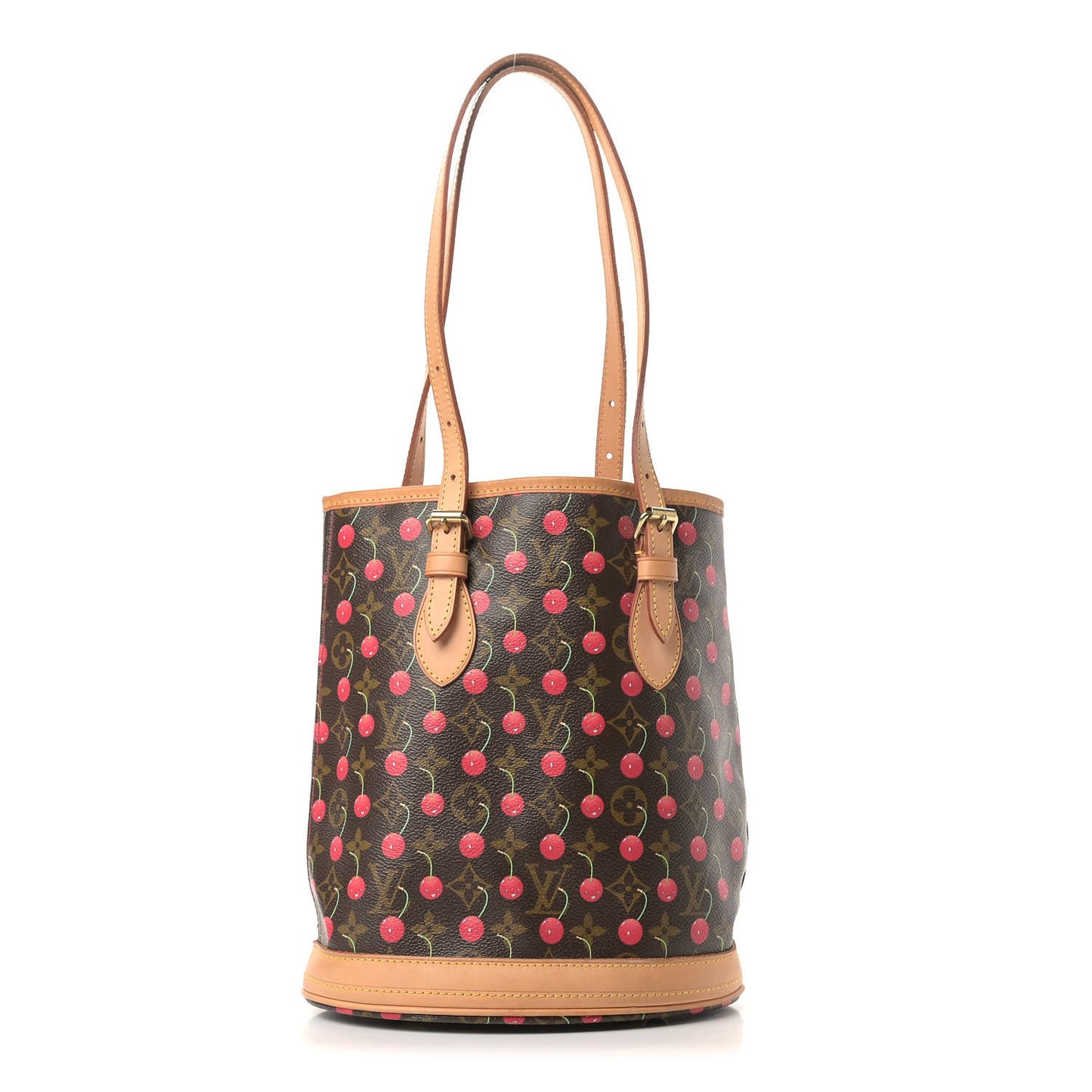 Monogram Cerises Bucket Bag