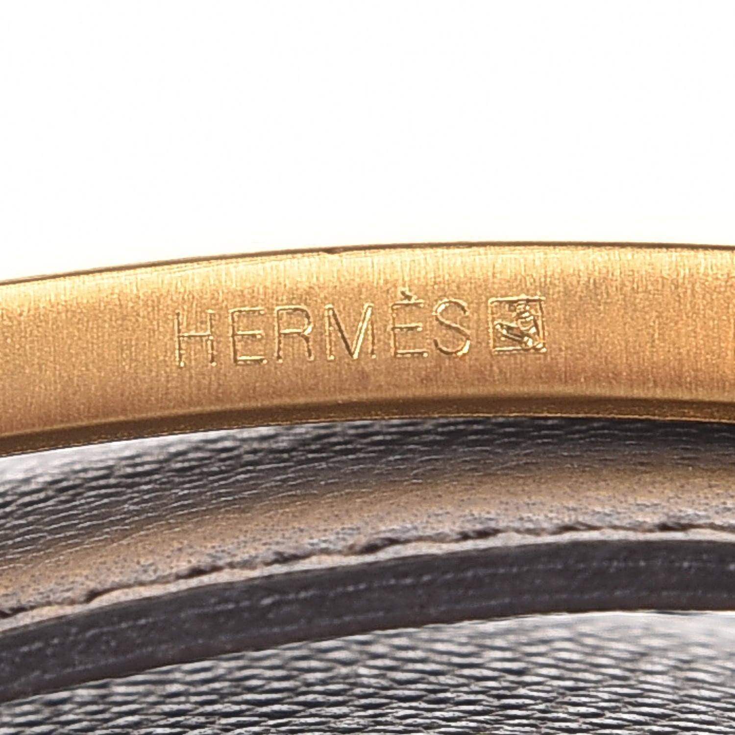 Hermes Epsom Chamonix 42mm Constance 2 H Belt 85 Etain Black 4 of 9