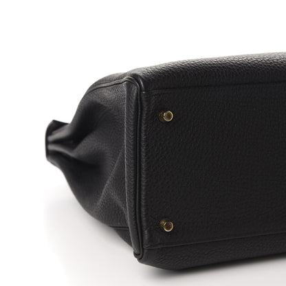 Hermes Togo Kelly Retourne 40 Black 7 of 37