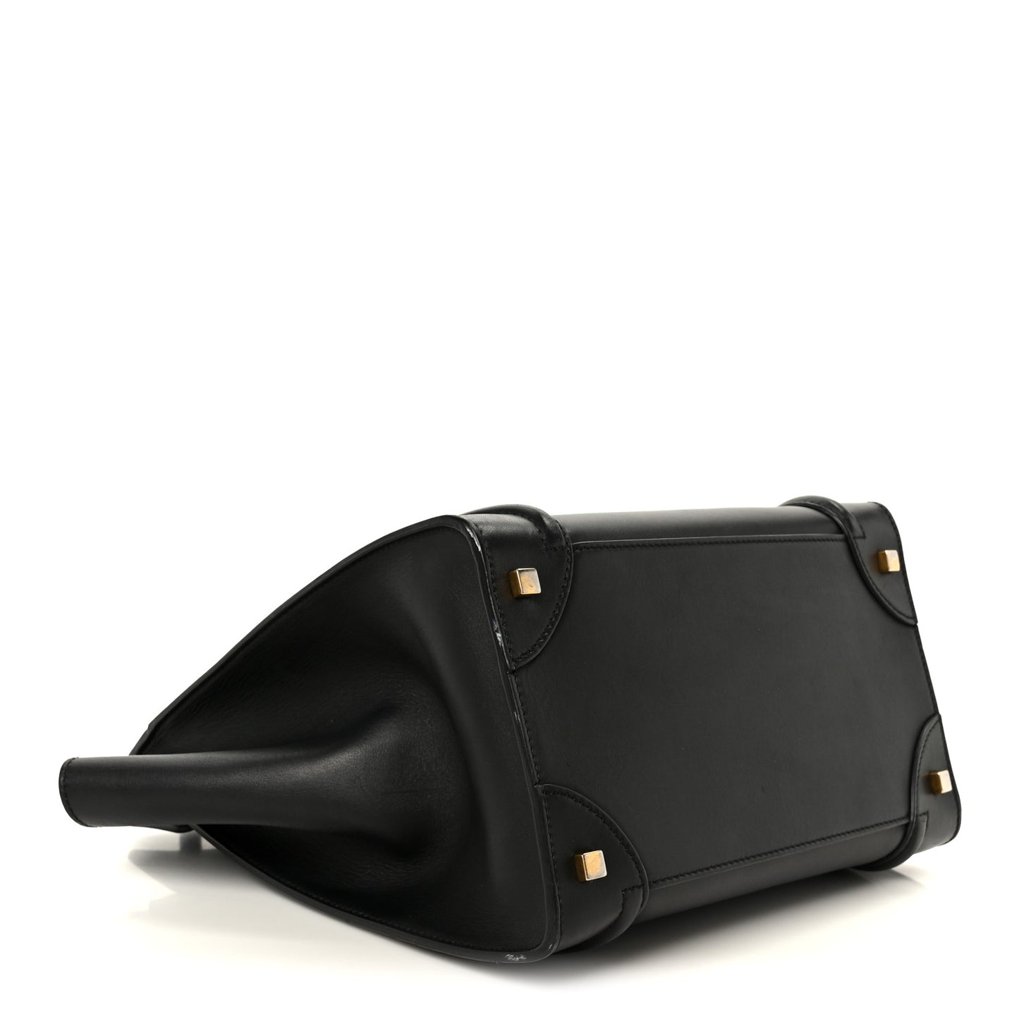 Smooth Calfskin Mini Luggage Black