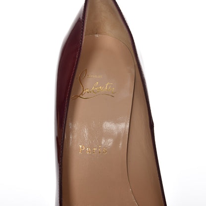 Christian Louboutin Patent Rolando 120 Pumps 38.5 Red 7 of 7