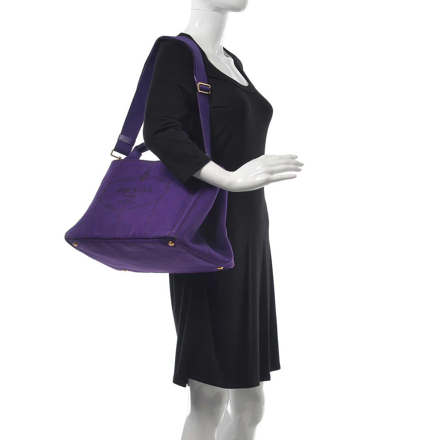 Canapa Logo Tote Viola