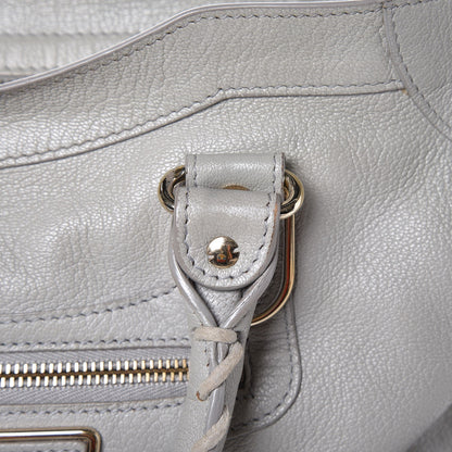 Balenciaga Chevre Gold Metallic Edge Hardware City Gris Perle 11 of 20