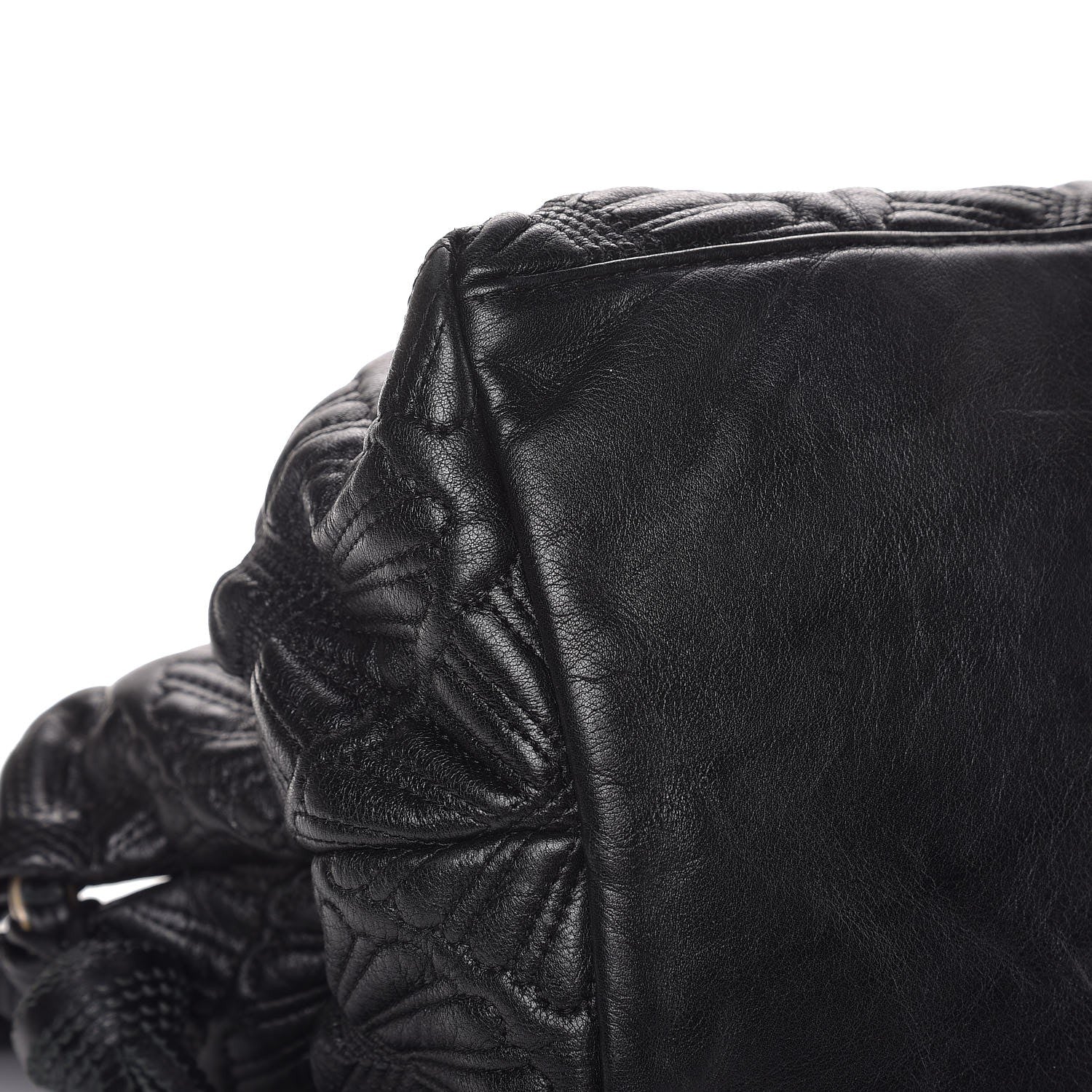 Chanel Calfskin Embroidered Ca D’Oro Tote Black 9 of 11