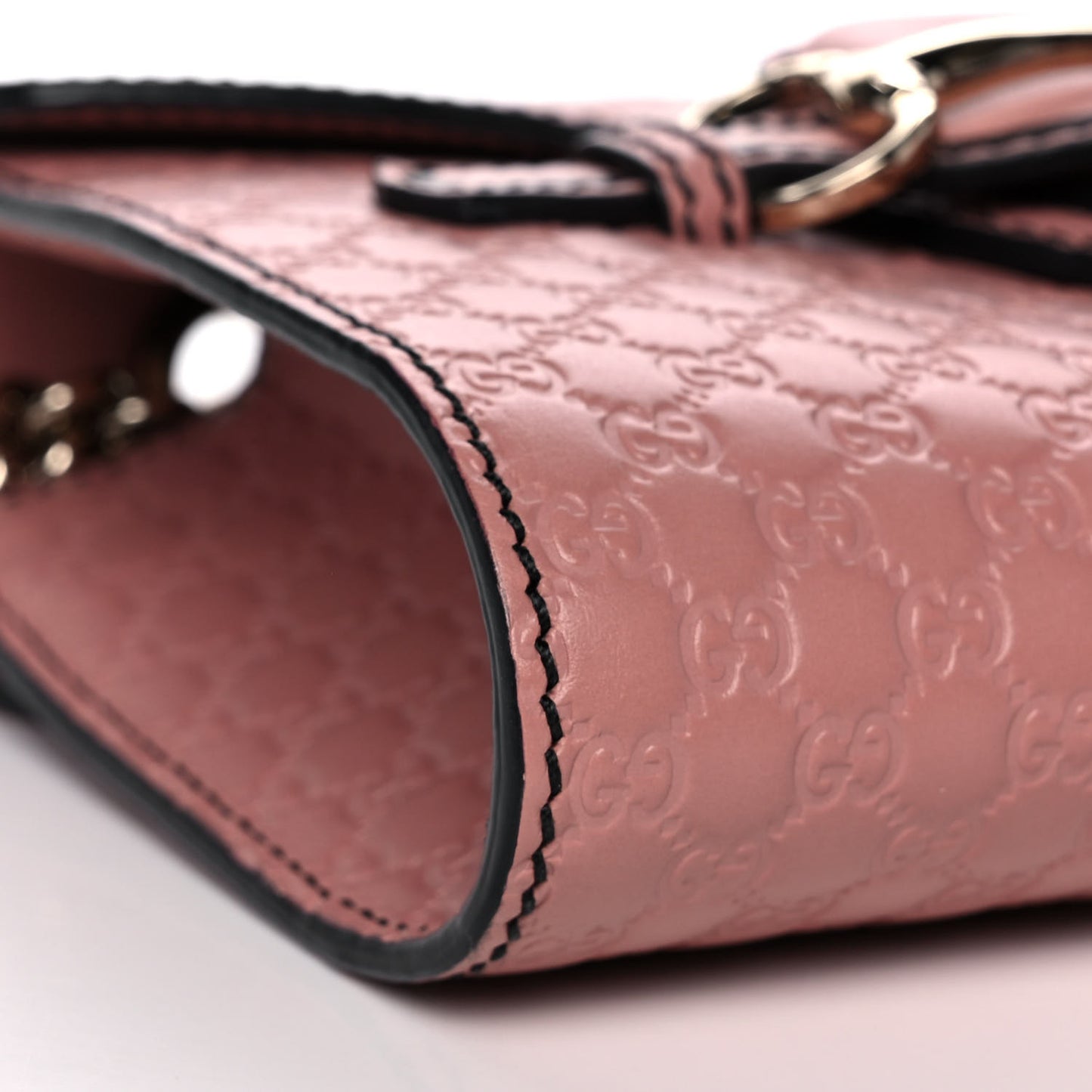 Microguccissima Mini Emily Shoulder Bag Soft Pink