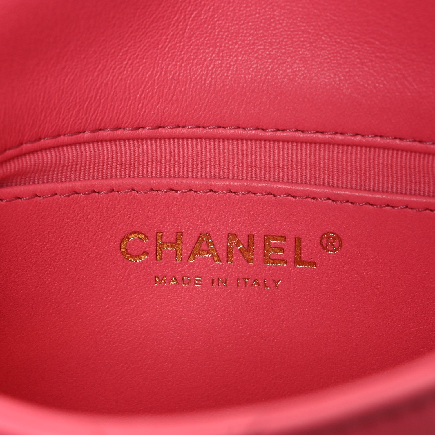 Chanel Lambskin Quilted Mini Funky Town Flap Pink 6 of 12