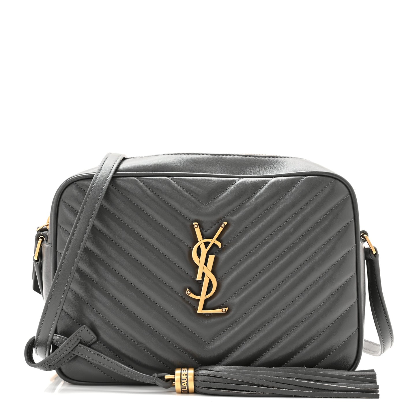 Calfskin Matelasse Monogram Lou Camera Bag Storm
