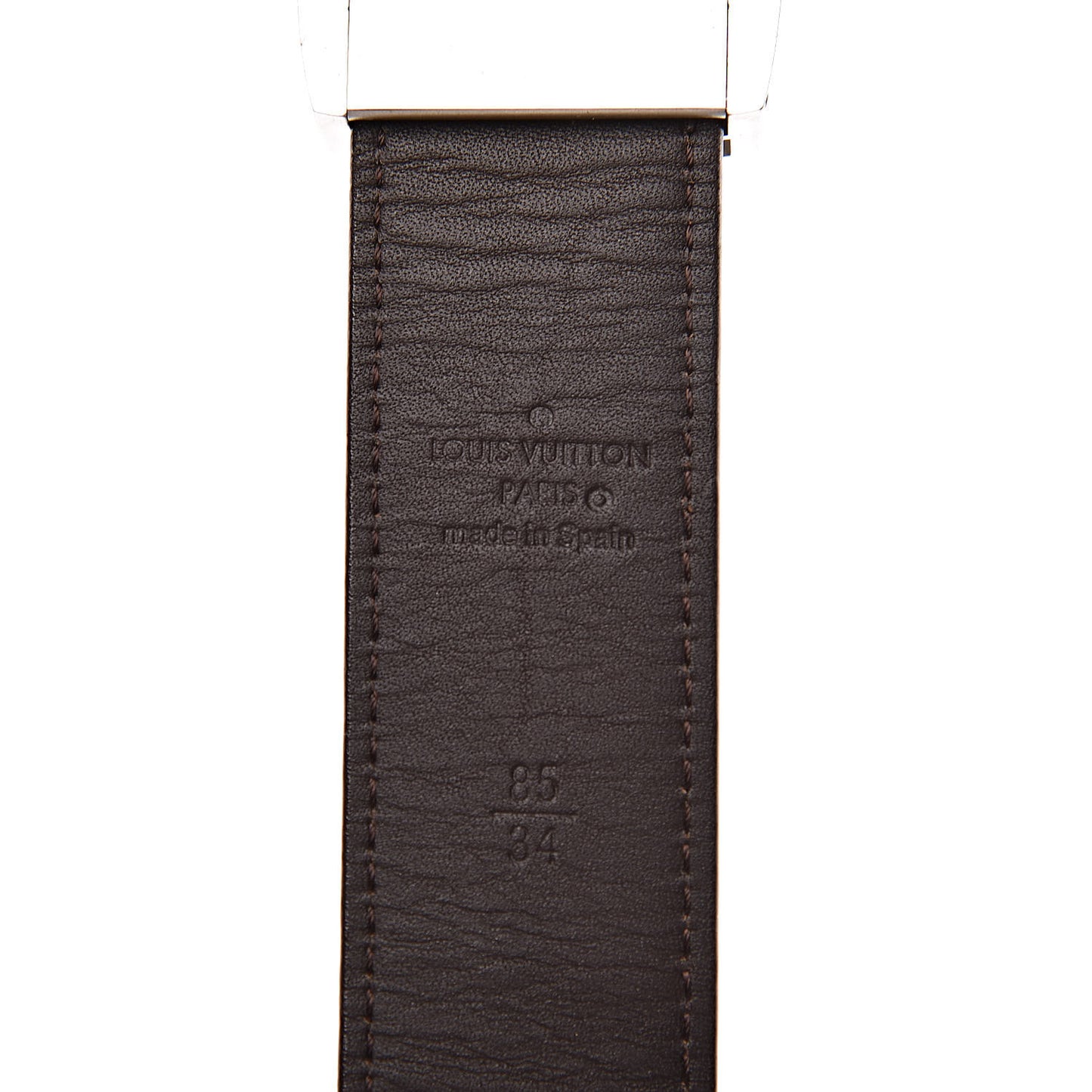 Monogram LV Cut Reversible Belt 85 34