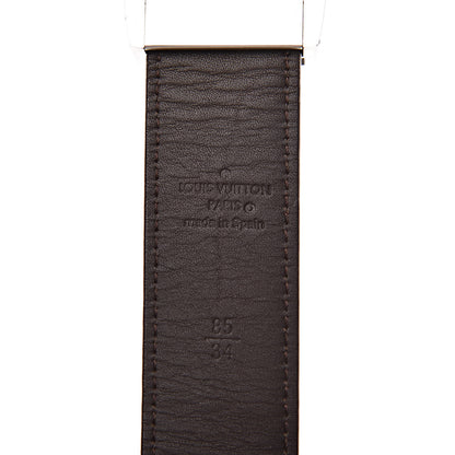 Louis Vuitton Monogram LV Cut Reversible Belt 85 34 4 of 7
