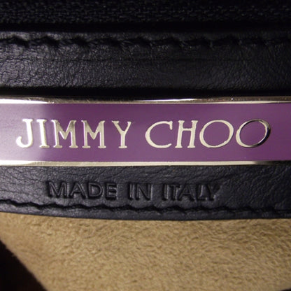 Jimmy Choo Crushed Patent Riki Bag Blue 8 of 11