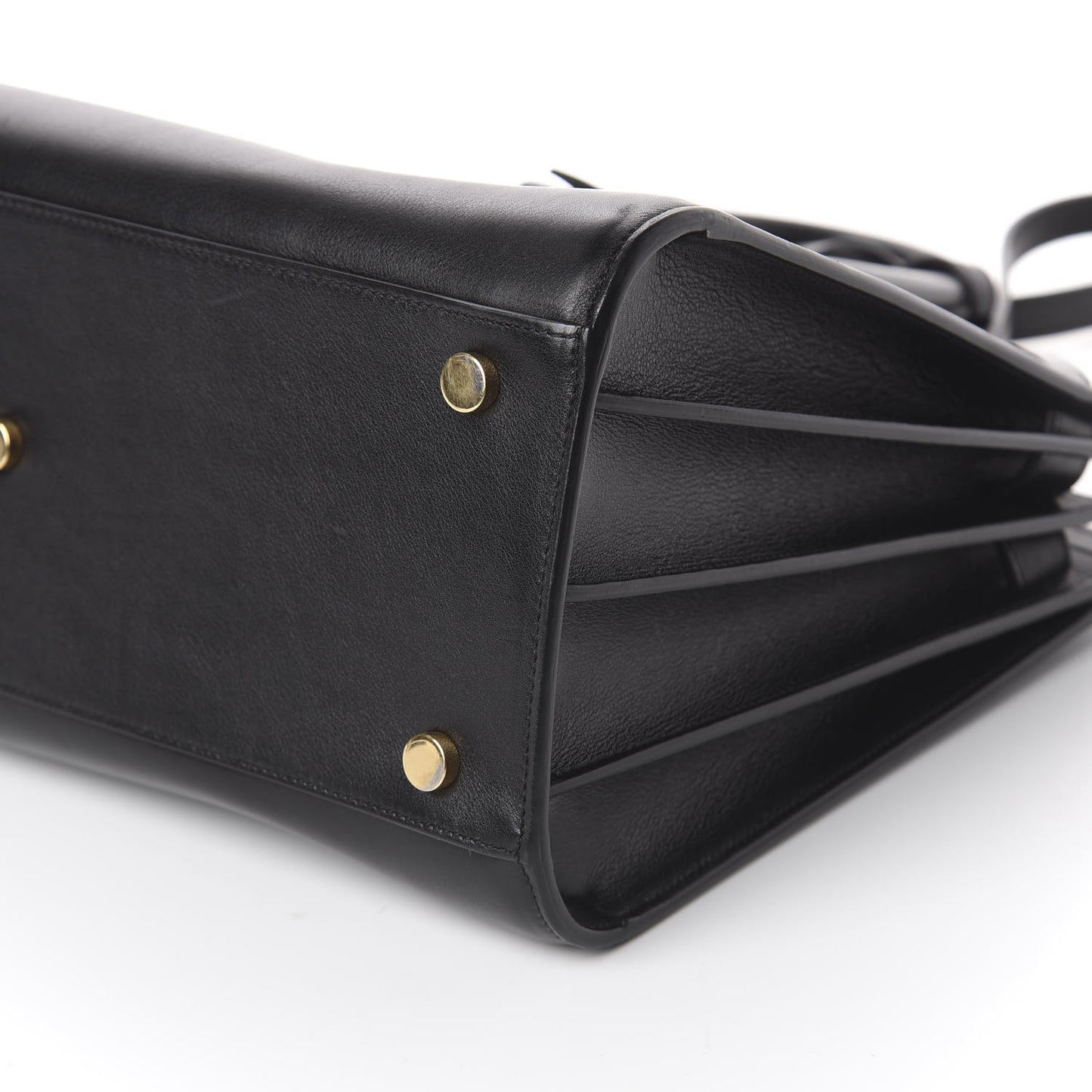 Calfskin Small Sac De Jour Black
