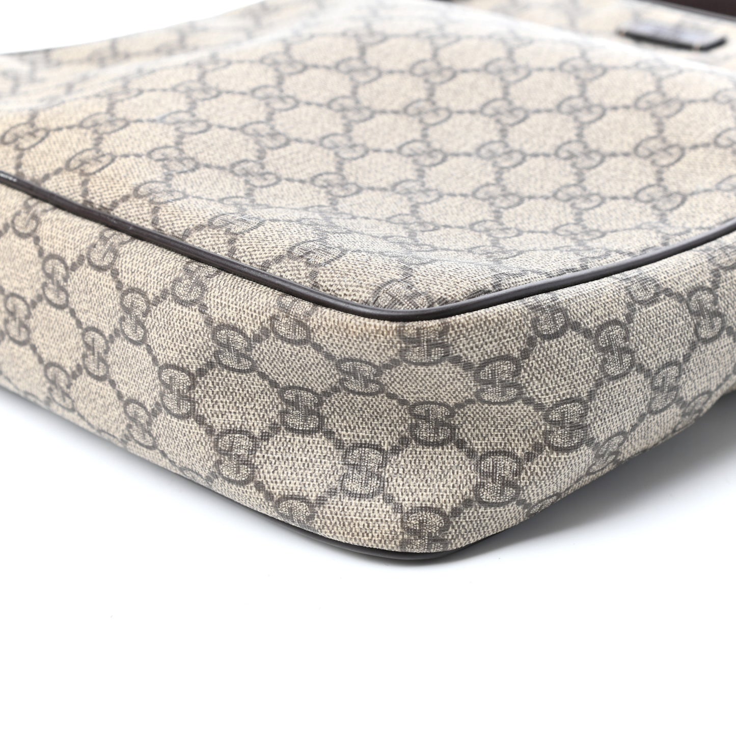GG Plus Monogram Medium Messenger Bag Dark Brown
