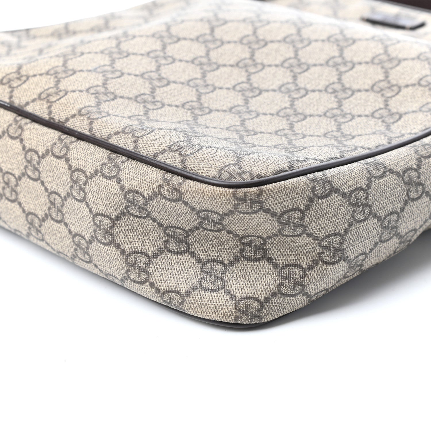 Gucci GG Plus Monogram Medium Messenger Bag Dark Brown 10 of 10