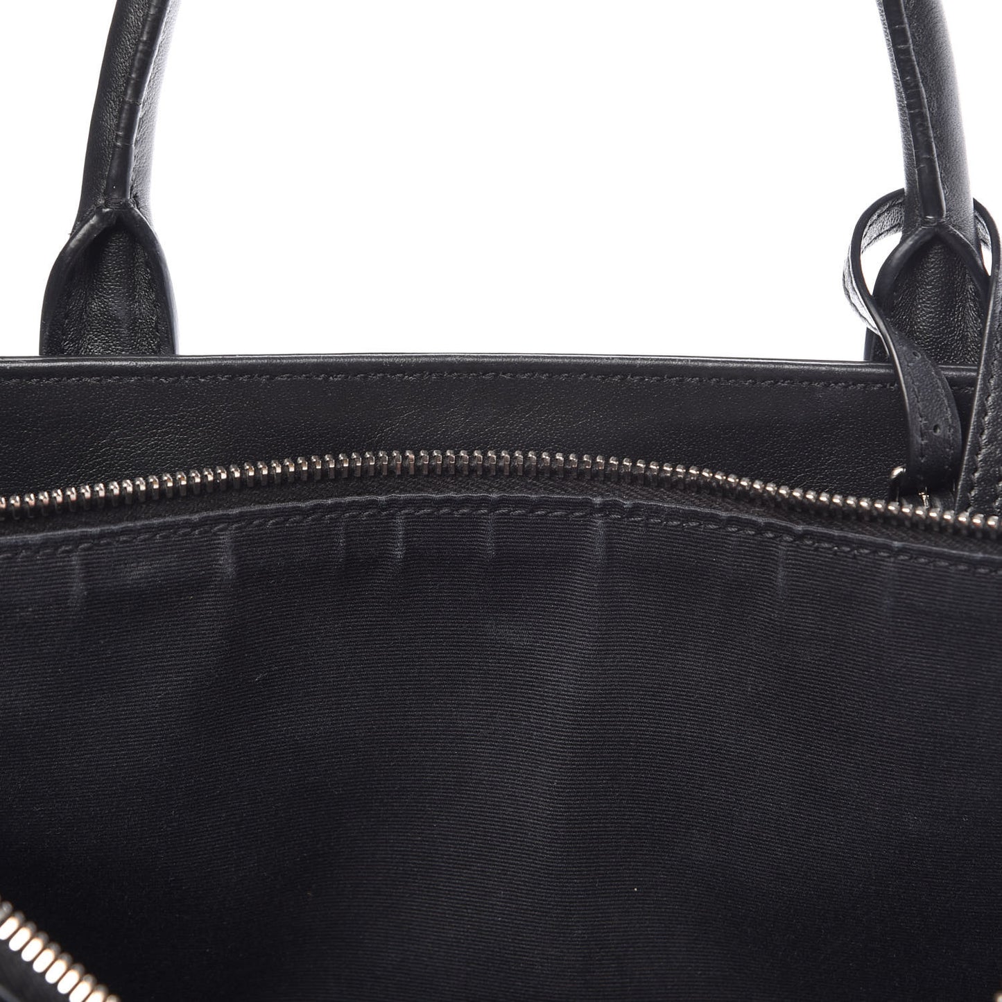 Calfskin Large Jane Tote Bag Black