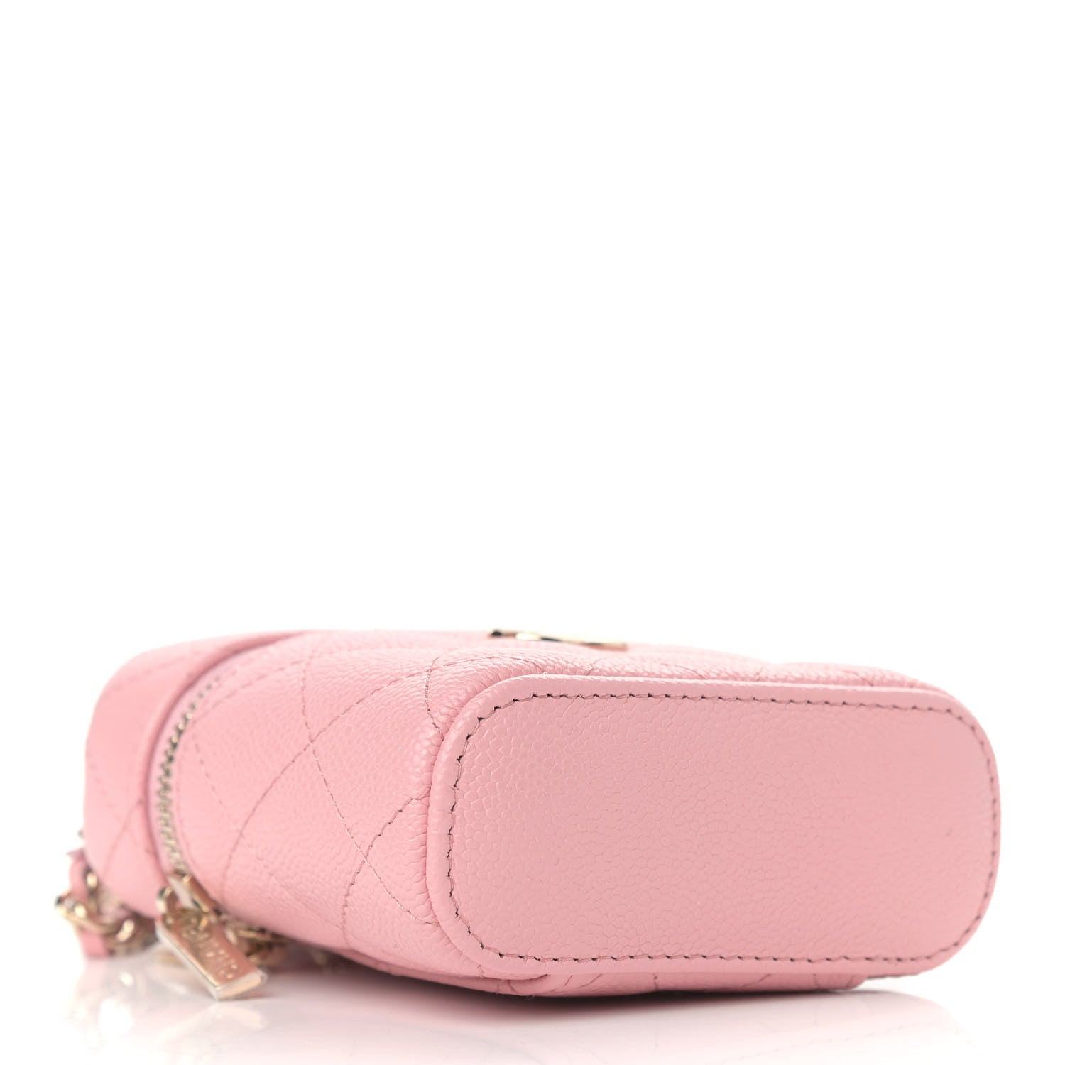 Chanel Caviar Quilted Small Handle With Care Vanity Case With Chain Pink 4 of 9