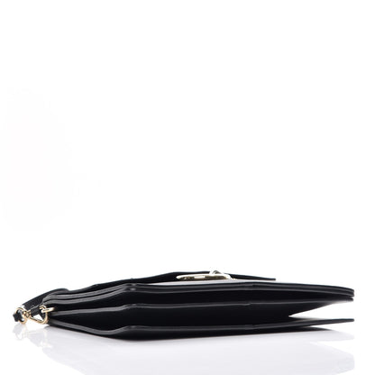 Chloe Suede Calfskin Medium Faye Shoulder Bag Black 4 of 9
