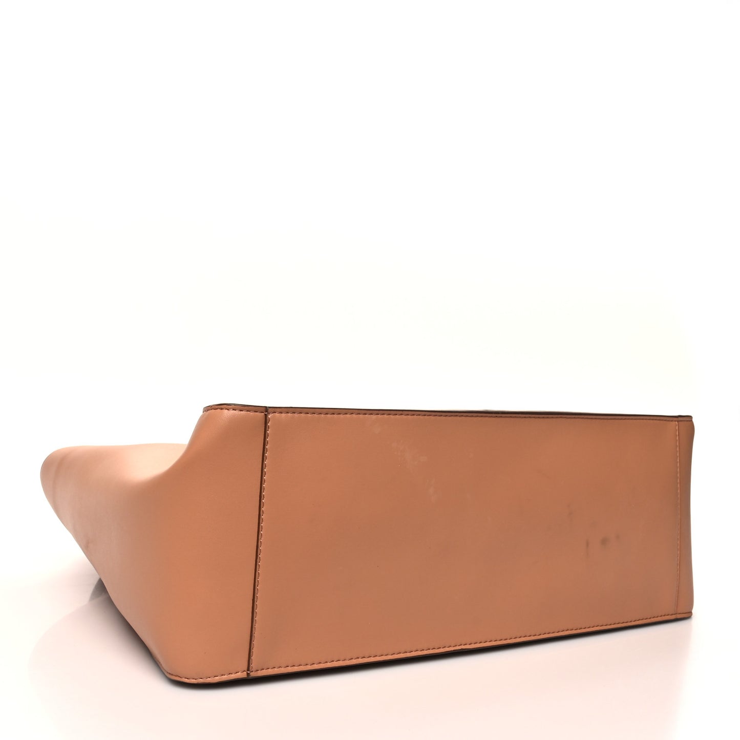 Eco Alter Nappa East West Perforated Tote Camel