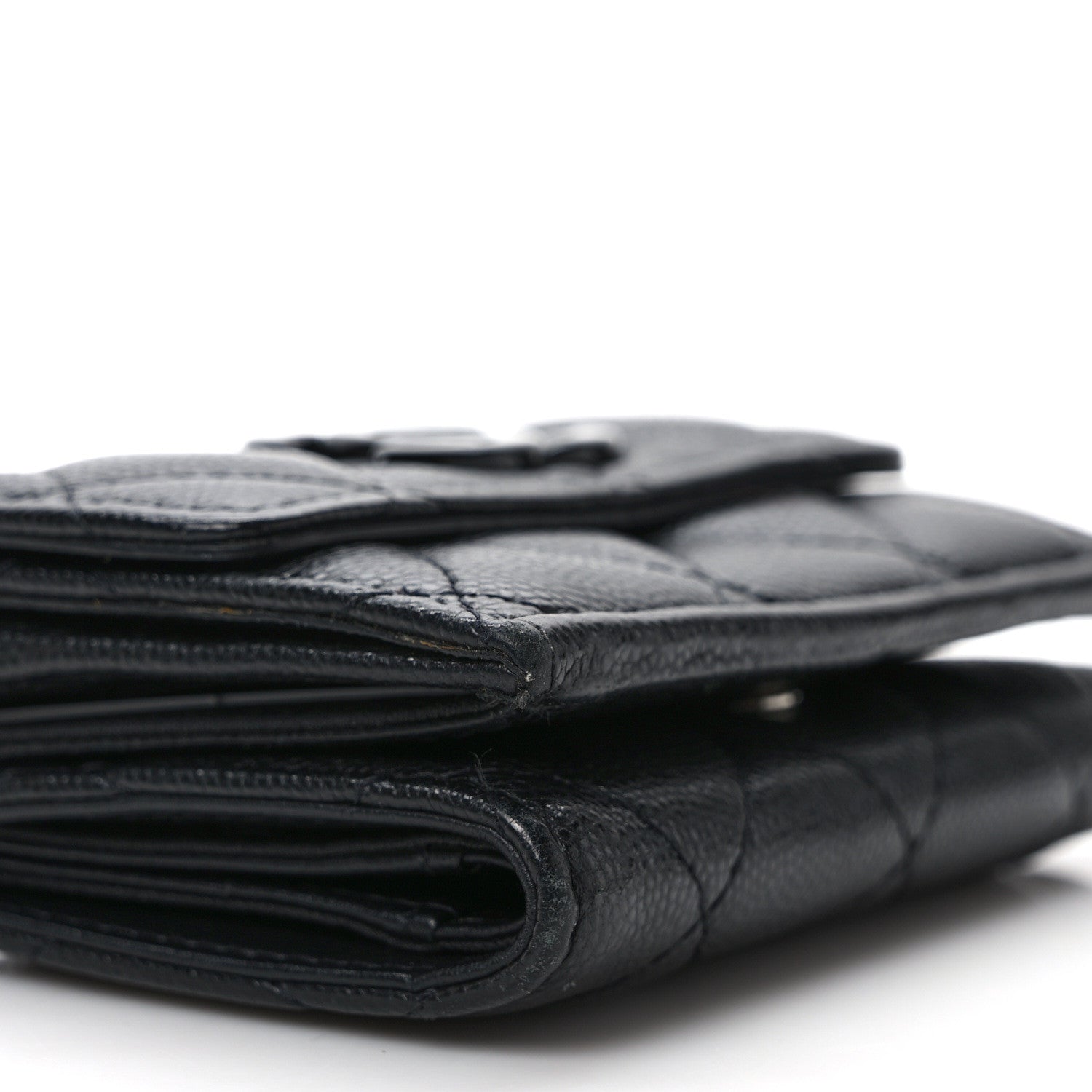 Chanel Caviar Quilted My Everything Small Flap Wallet Black 9 of 11