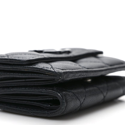 Chanel Caviar Quilted My Everything Small Flap Wallet Black 9 of 11