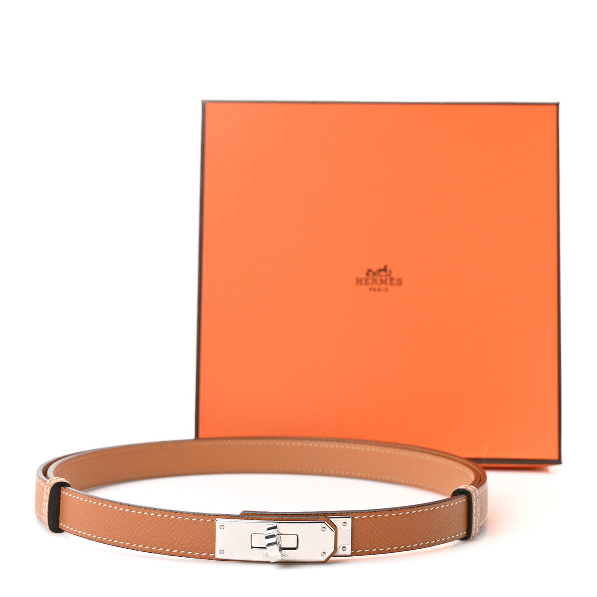 Hermes Epsom Kelly Belt Gold 5 of 5