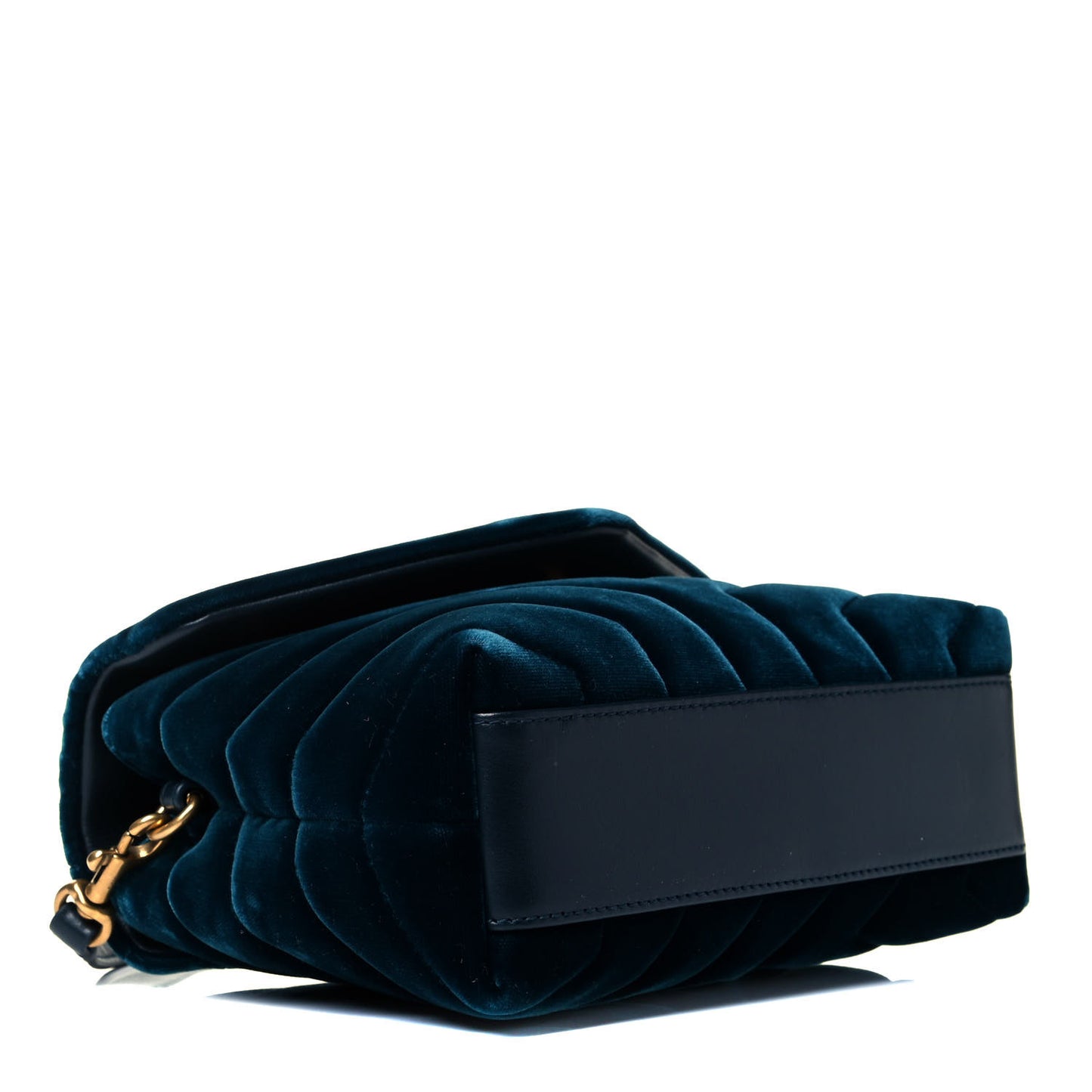 Velvet Y Quilted Monogram Toy Loulou Crossbody Bag Dark Ottanio