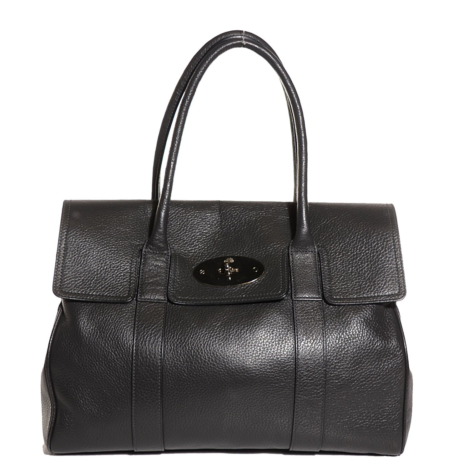 Mulberry Soft Grain Leather Bayswater Black 1 of 12