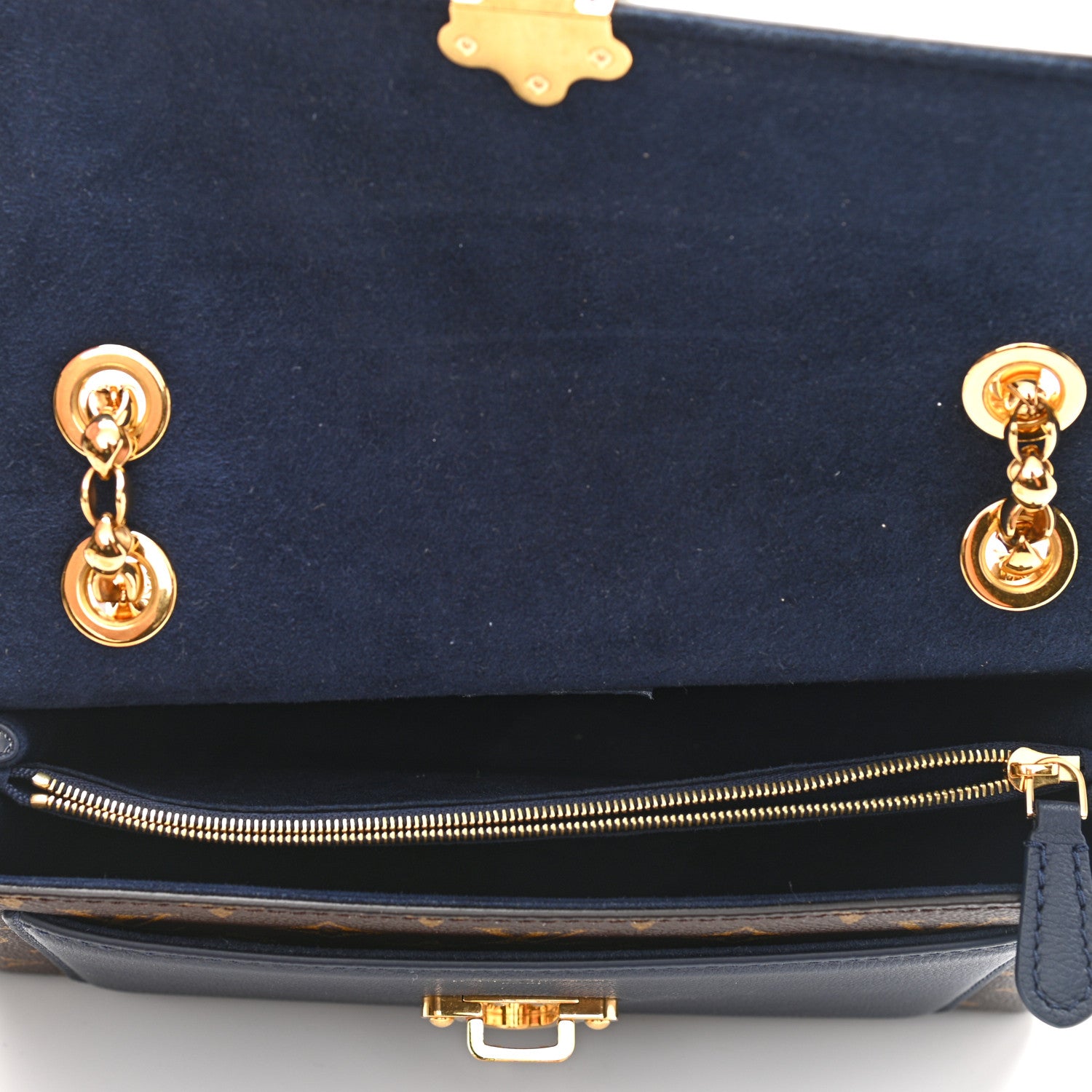 Louis Vuitton Monogram Victoire Blue Marine 5 of 10