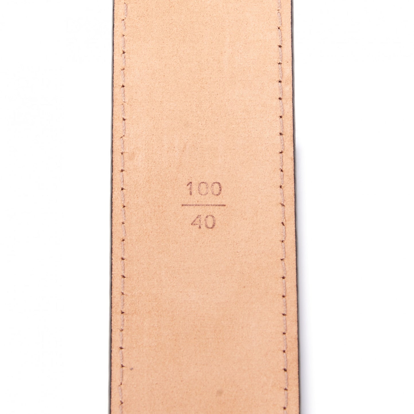 Epi 30mm LV Initiales Belt 100 40 Black