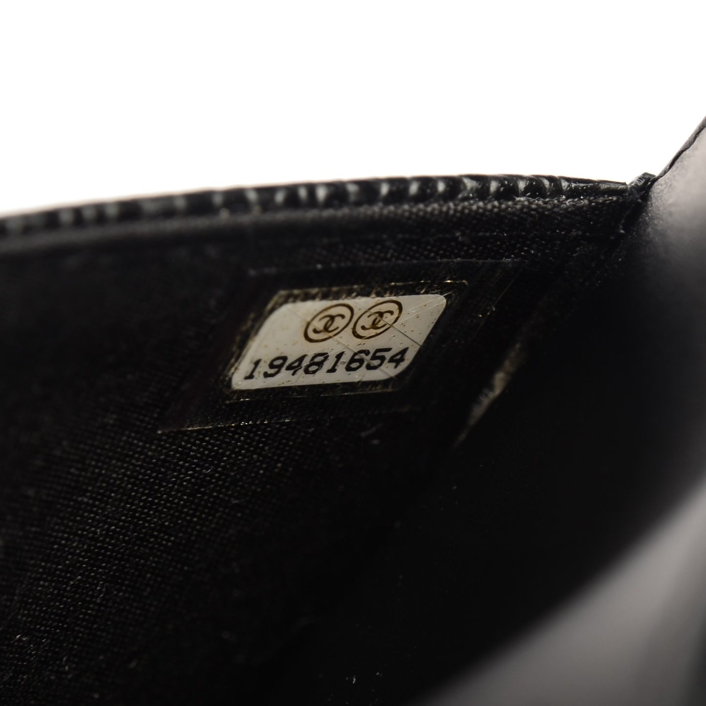 Caviar Timeless CC Wallet on Chain WOC Black