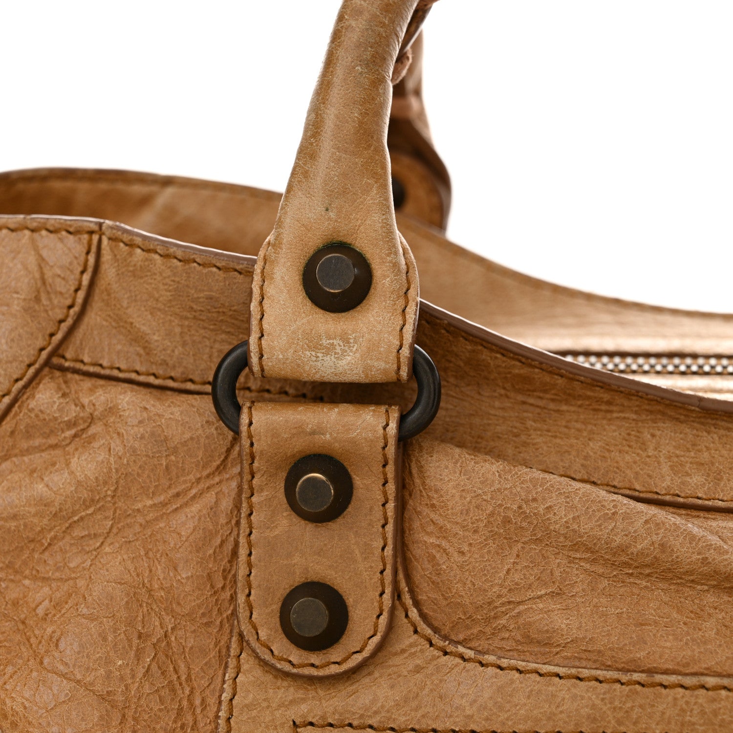 Balenciaga Agneau Classic Hardware City Cumin 10 of 14