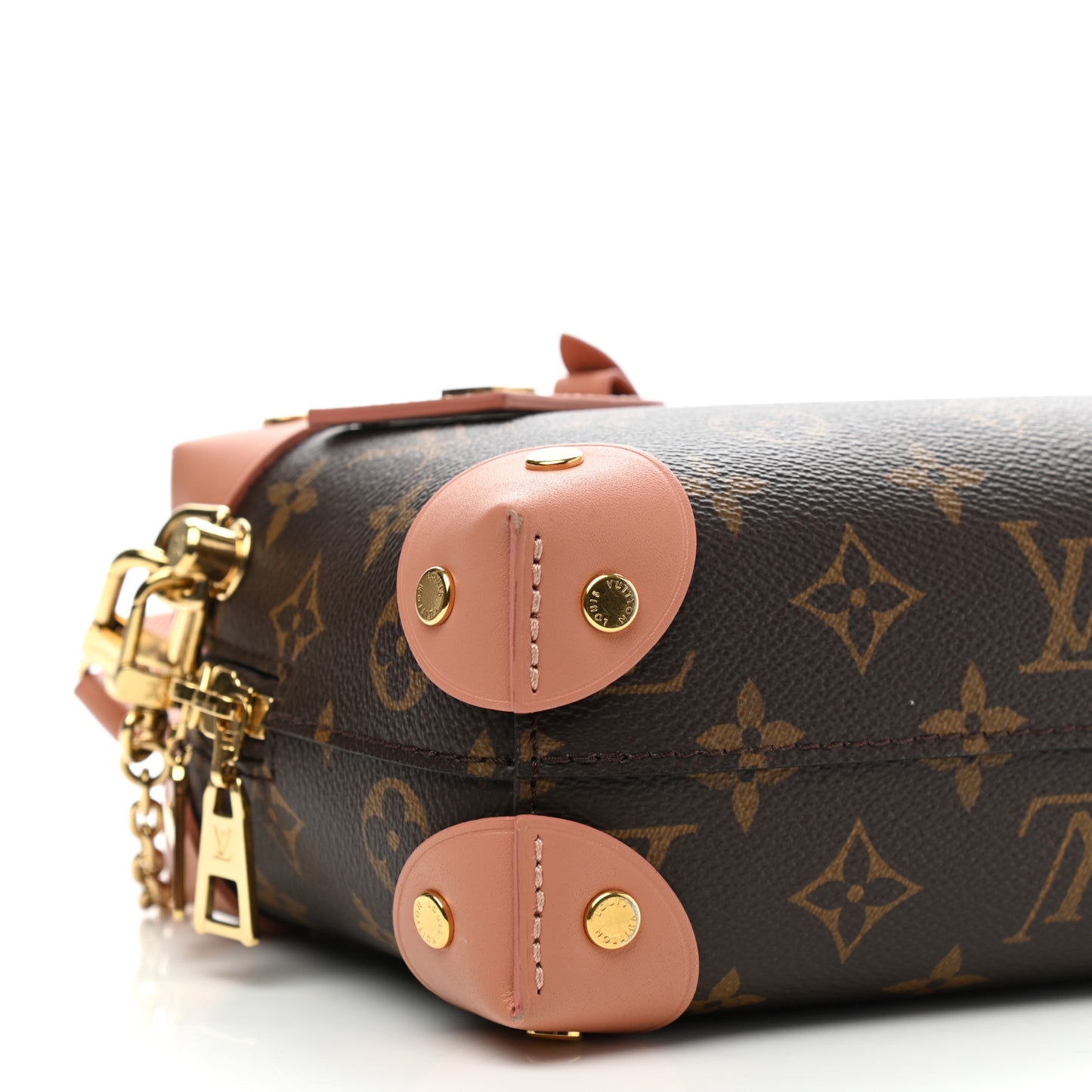 Monogram Petite Malle Souple Peach