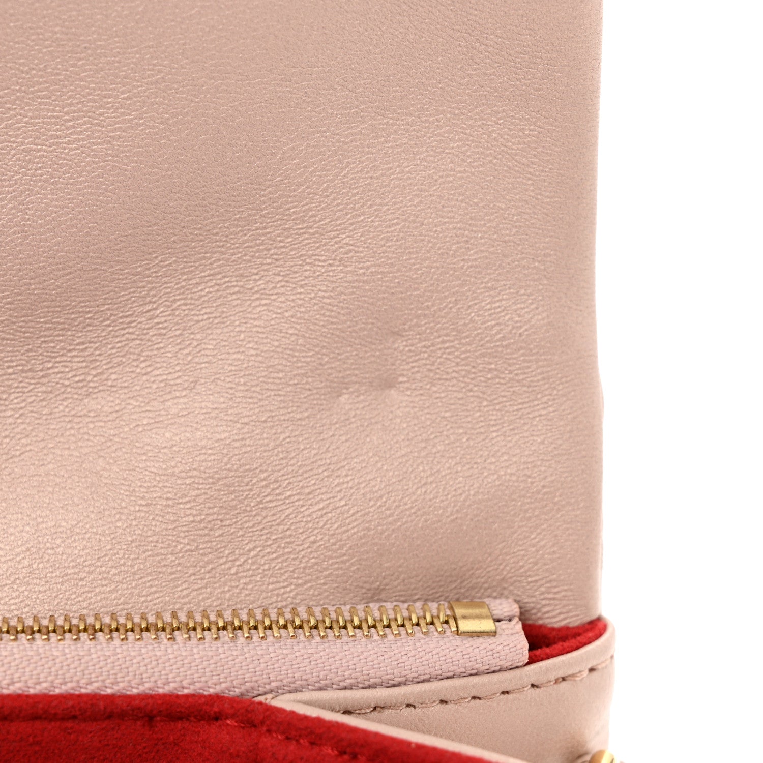 Louis Vuitton Lambskin Embossed Monogram Fall in Love Pochette Light Pink 10 of 13