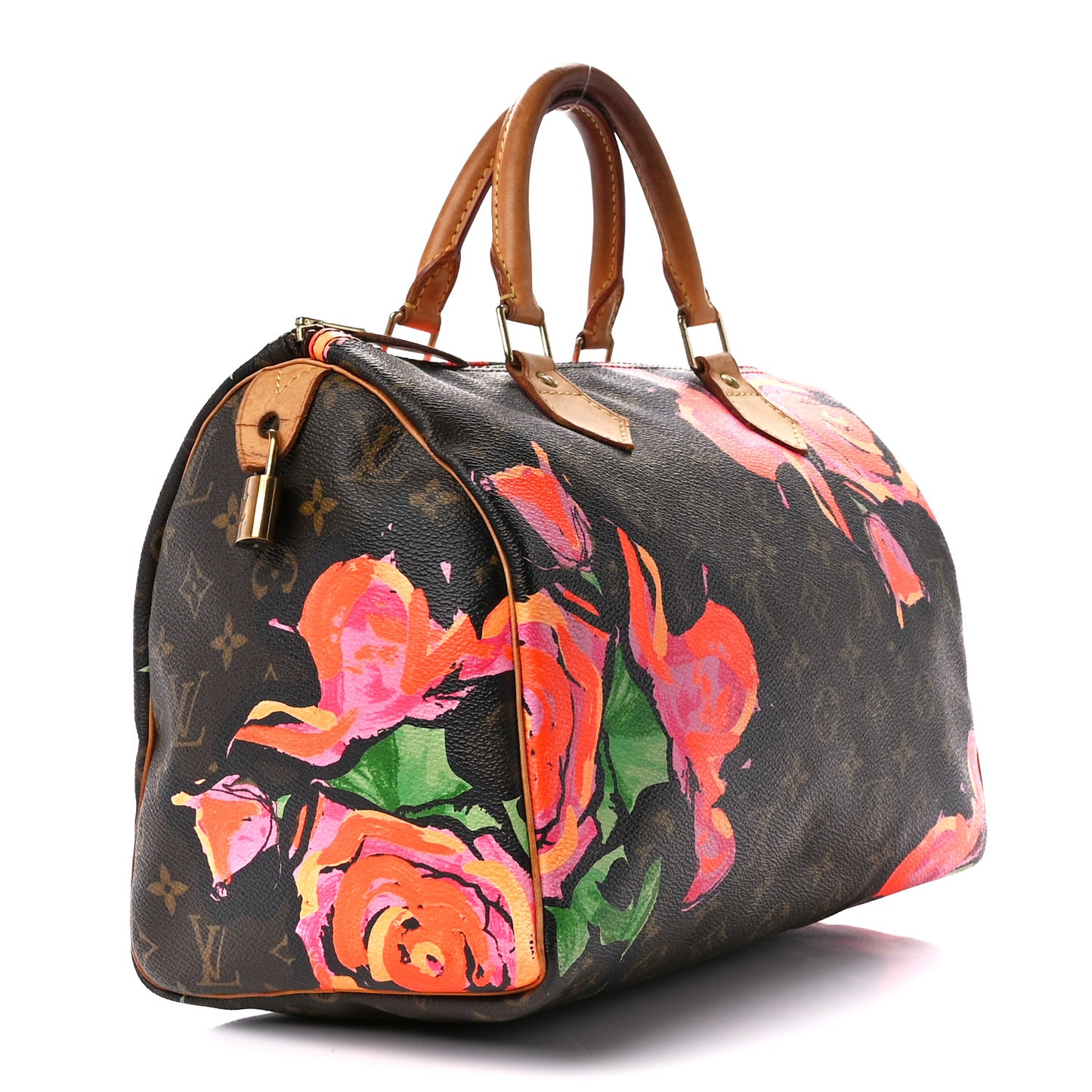 Monogram Roses Speedy 30