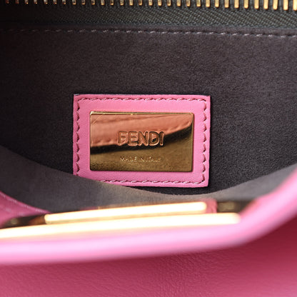 Fendi Vitello Seta Medium Peekaboo Iconic Satchel Pink 6 of 16