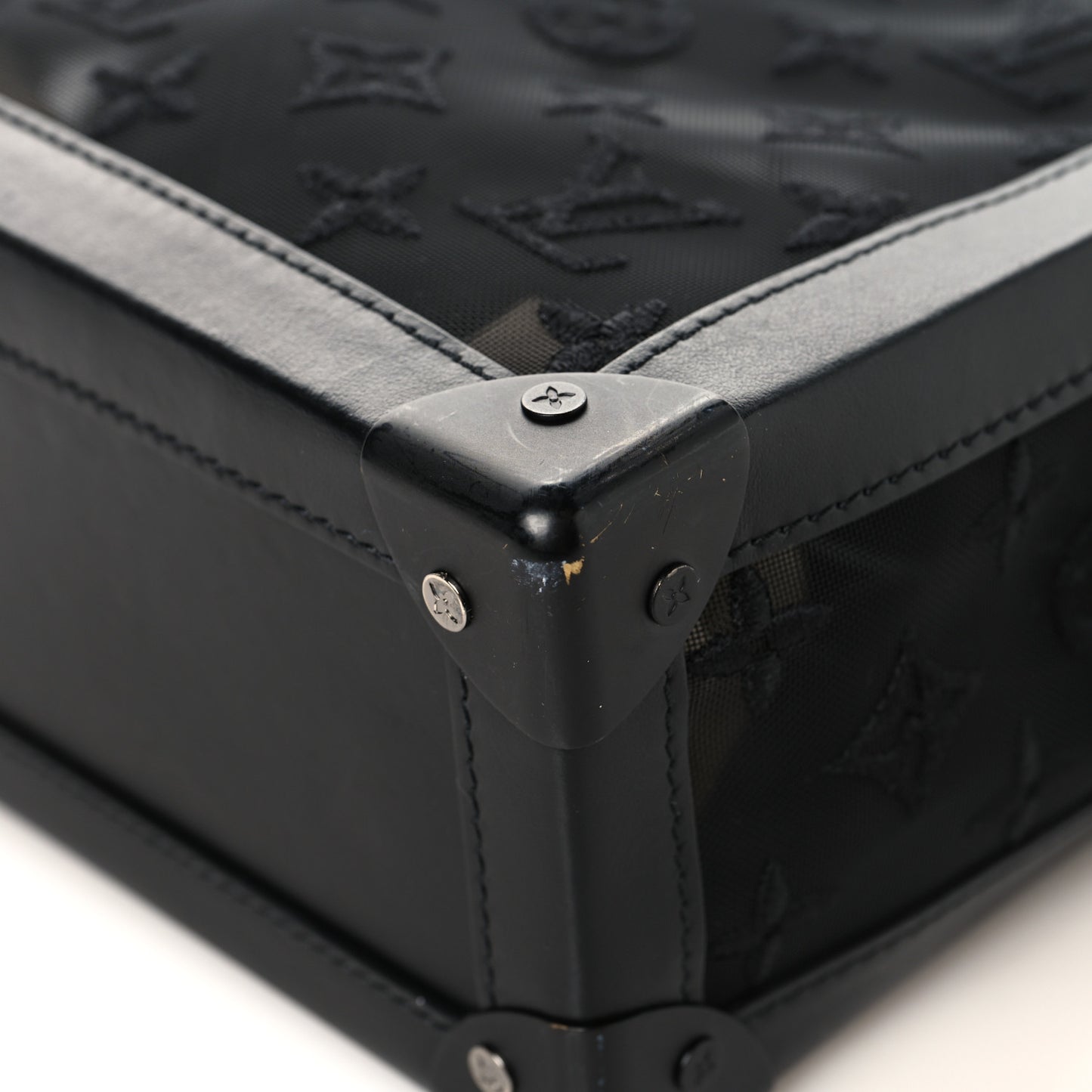 Monogram See Through Soft Trunk Black
