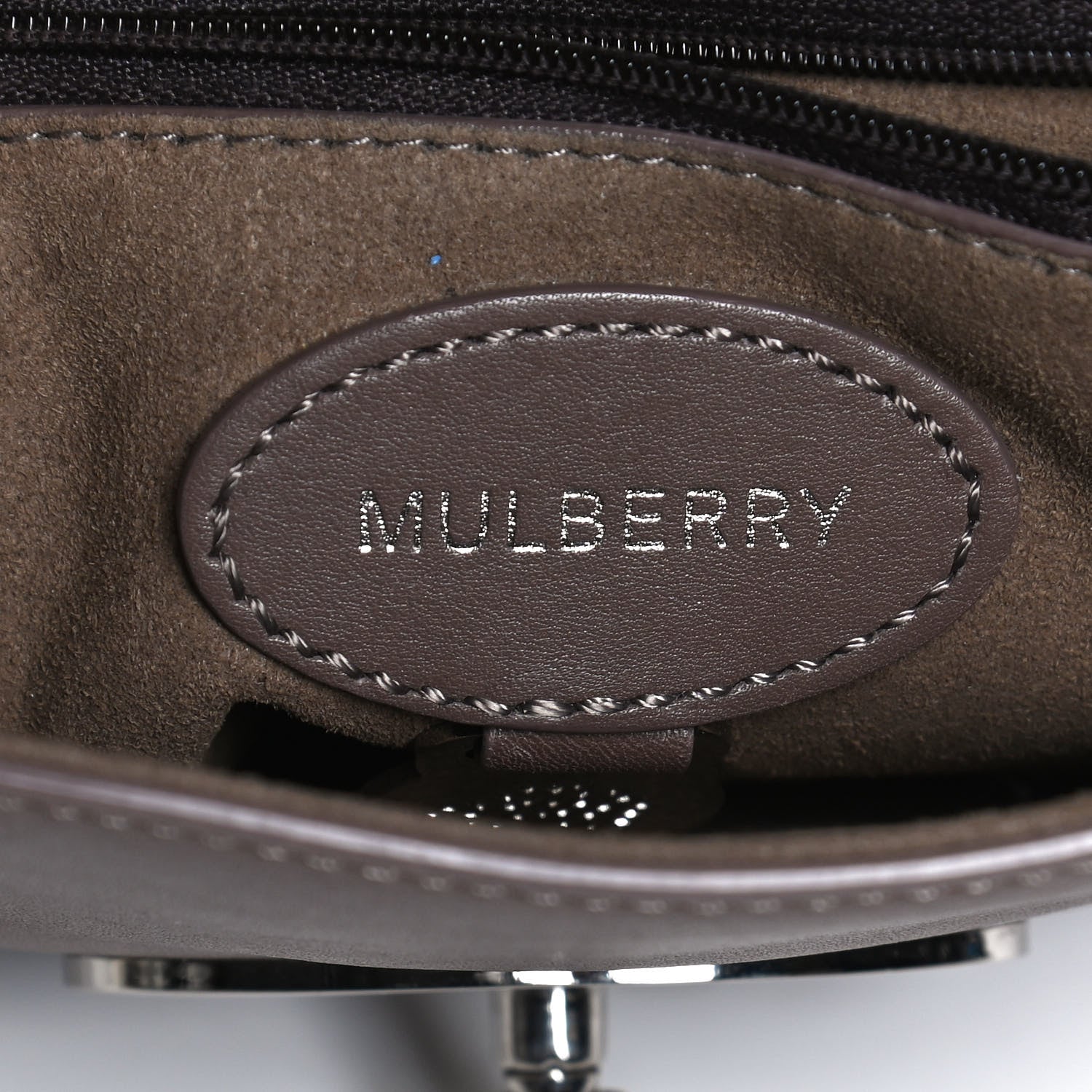 Mulberry Natural Calfskin Small Lily Flap Clay 5 of 12