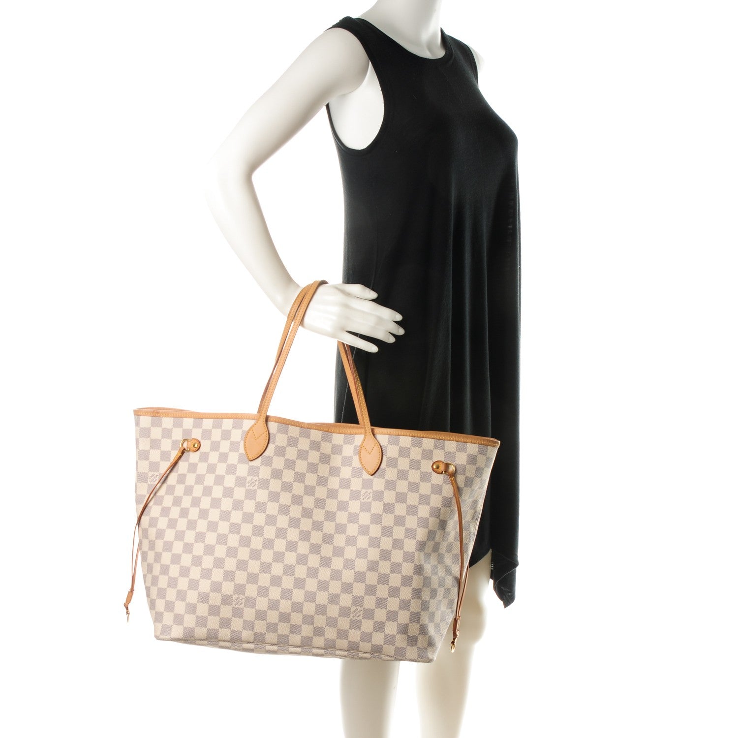 Louis Vuitton Damier Azur Neverfull GM 2 of 9