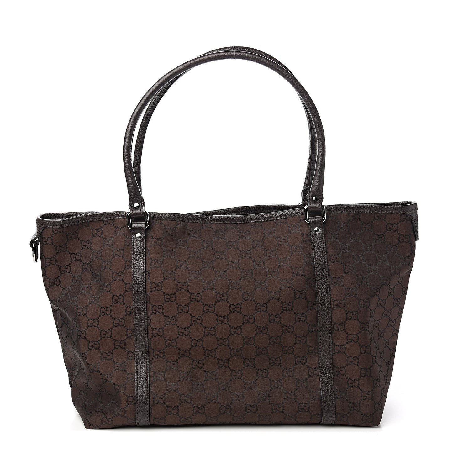 Monogram Medium Joy Tote Dark Brown