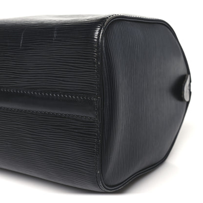 Louis Vuitton Epi Speedy 25 Black 9 of 12