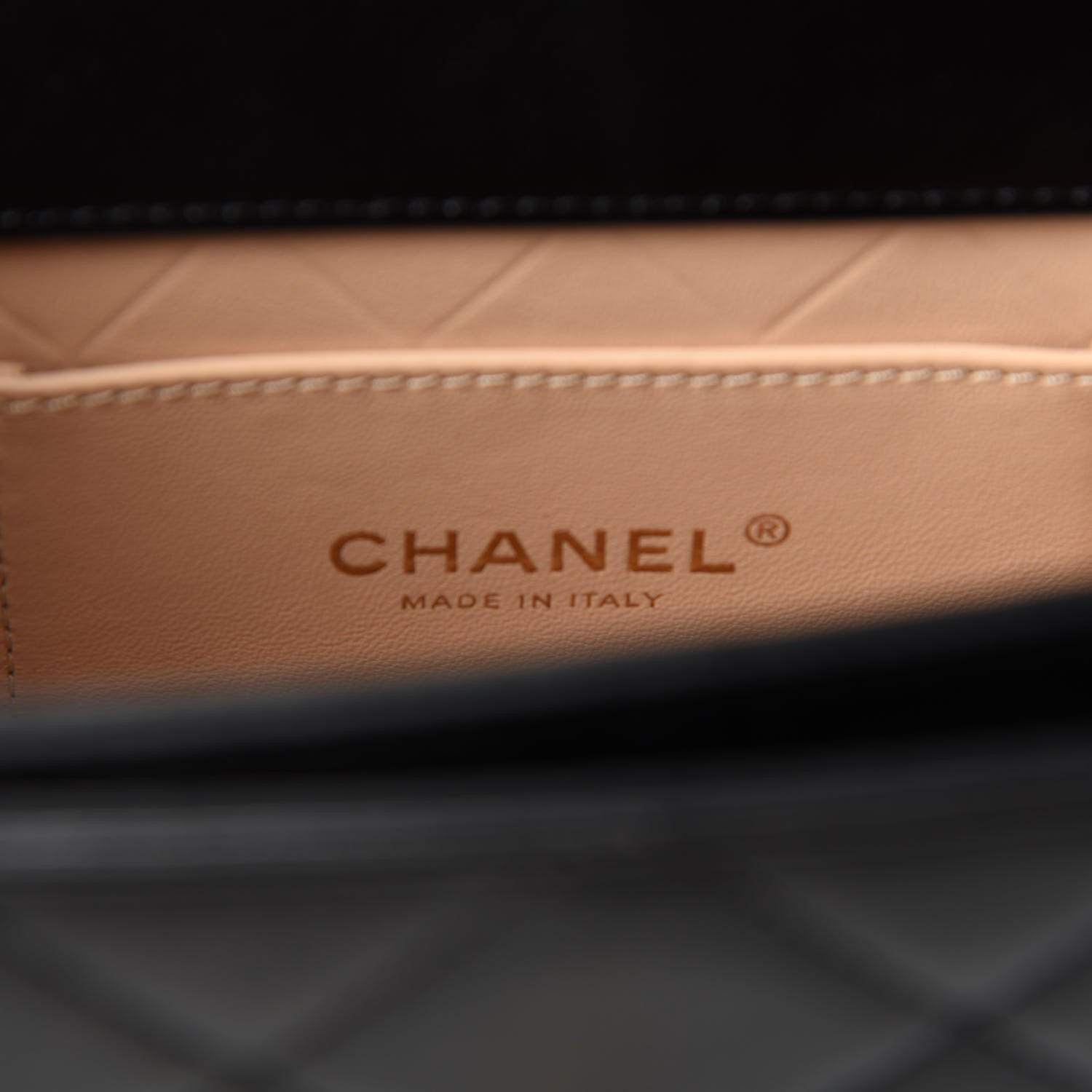 Chanel Calfskin Quilted Moon Messenger Black 8 of 11