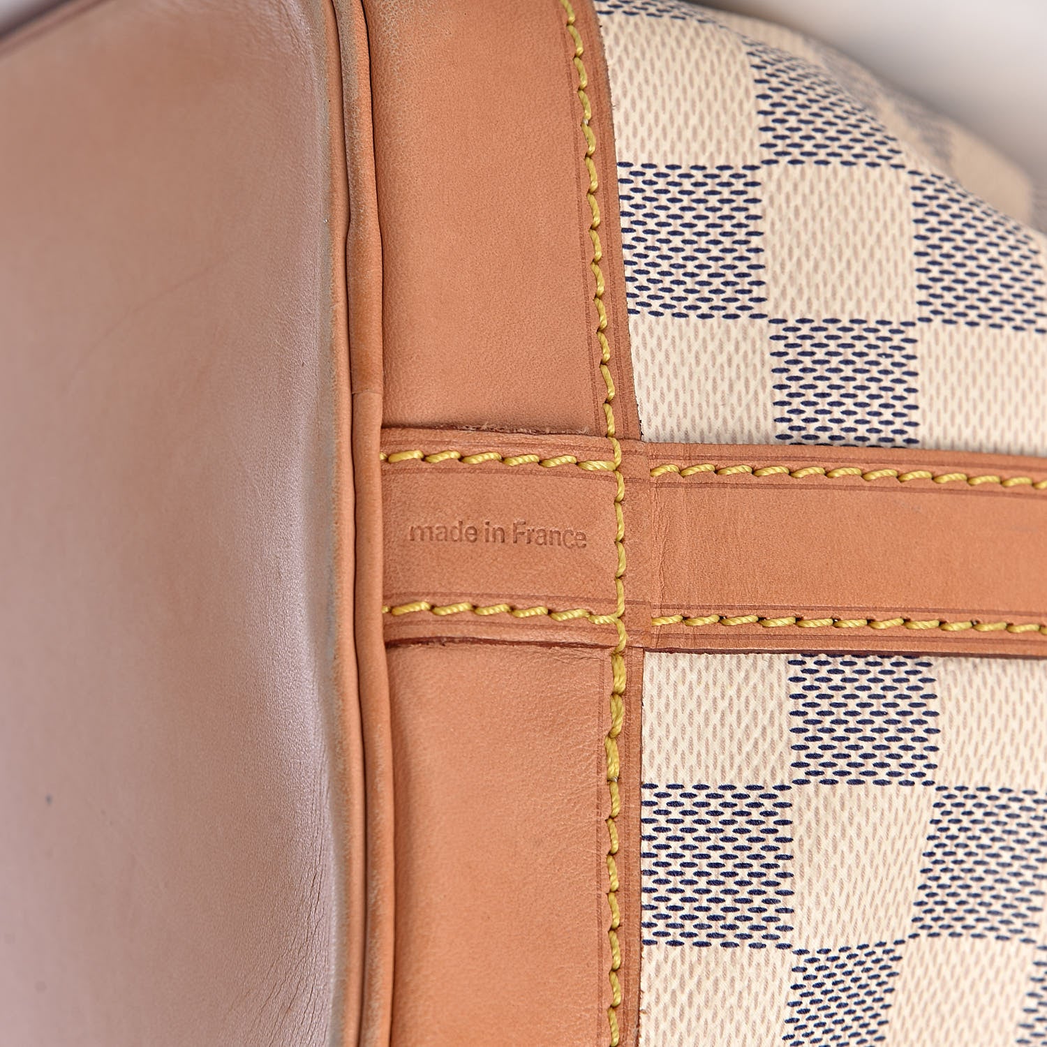 Louis Vuitton Damier Azur Noe BB 6 of 13
