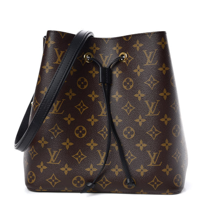 Louis Vuitton Monogram Neonoe MM Black 1 of 11