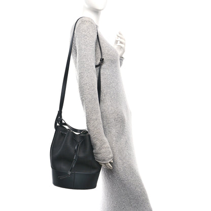 Loewe Calfskin Medium Balloon Bucket Bag Black 2 of 9